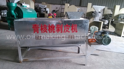 green walnut sheller