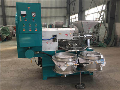 soya bean oil press machine
